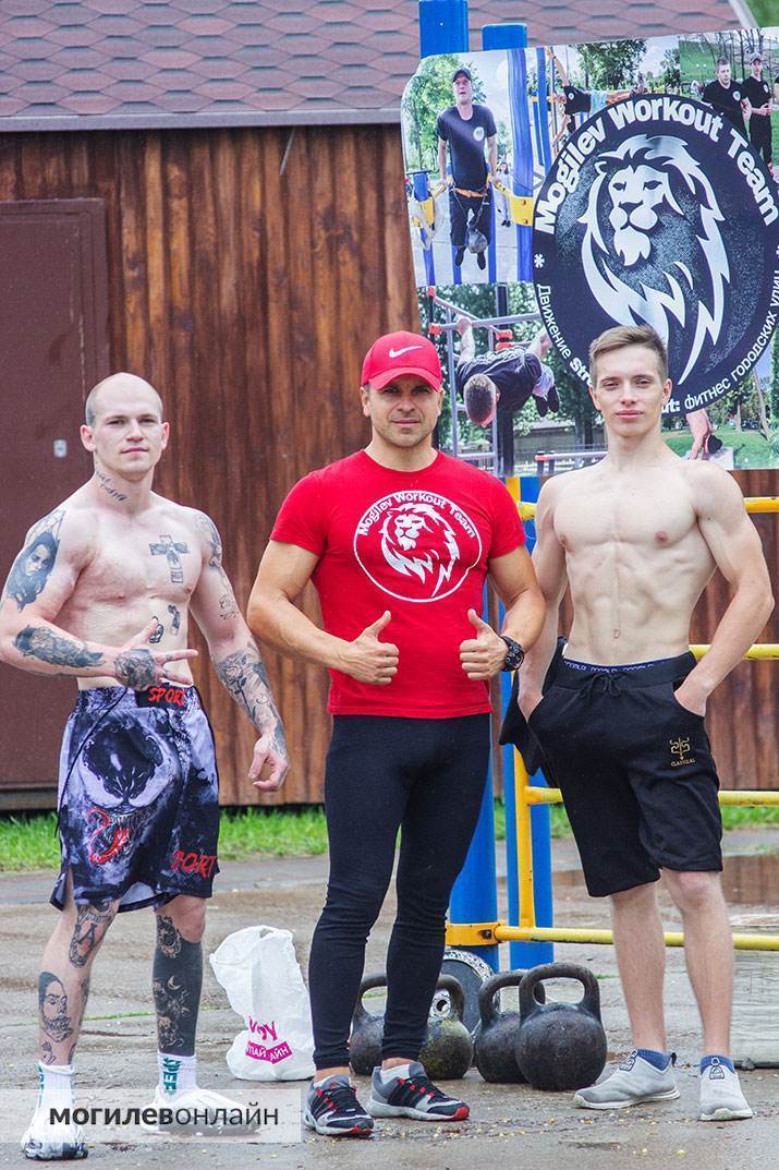 Соревнования по воркауту прошли в воскресенье в Могилеве — в упорной борьбе у могилевчан кубок снова вырвала команда из Быхова