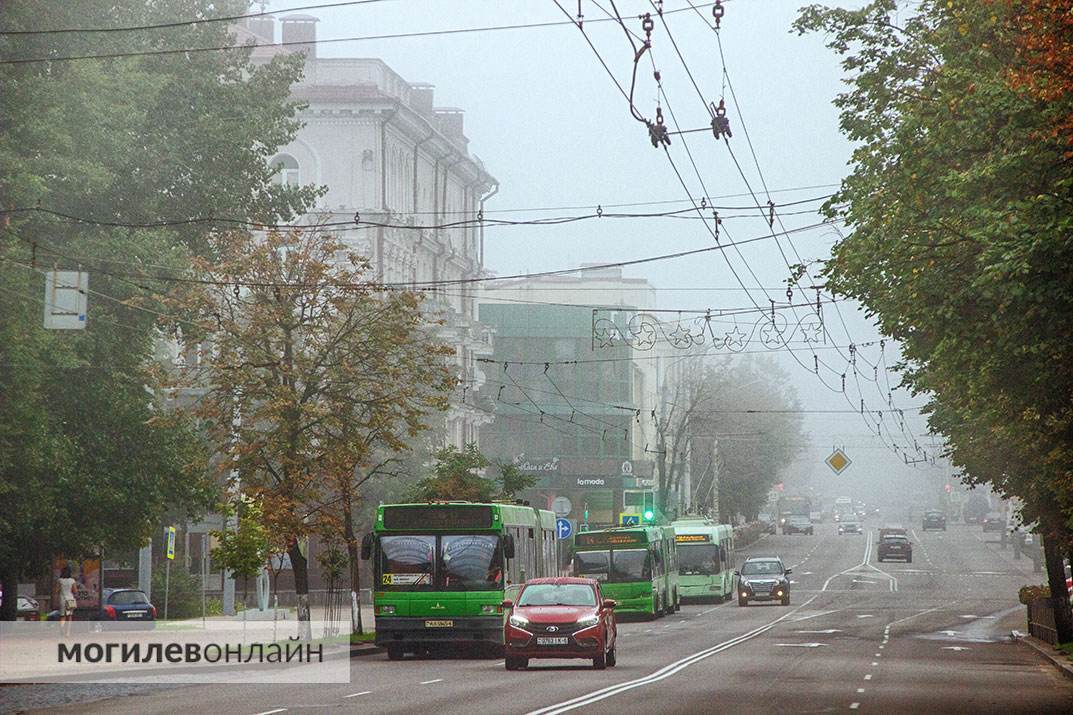 А вы видели сегодня утренний Могилев, накрытый туманом?