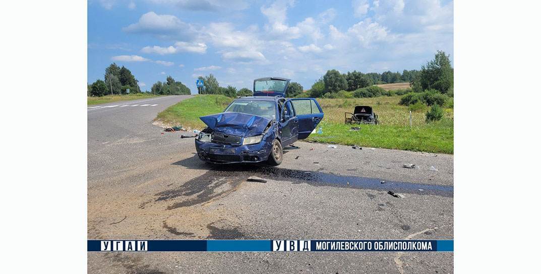 В Костюковичском районе в аварии пострадал 13-летний пассажир