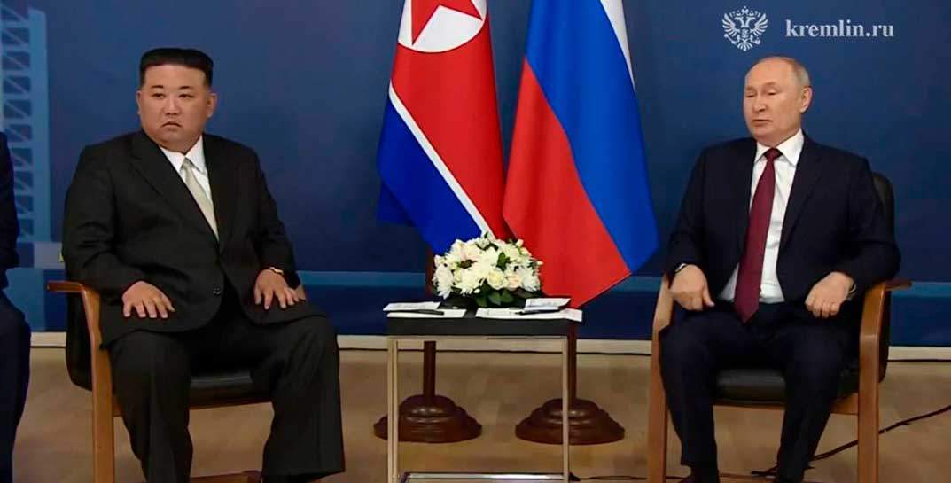 Стало известно, чем Путин угостил Ким Чен Ына на торжественном обеде