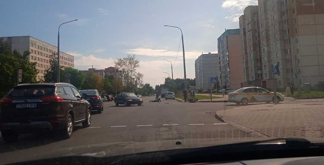 На Криулина сбили скутериста
