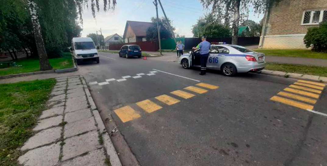 В Могилеве водитель сбила 5-летнего ребенка, который выбежал на проезжую часть