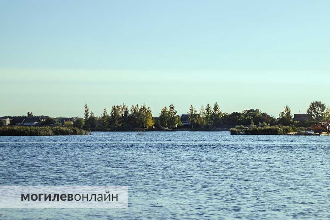 В июле в Могилеве началась очистка Святого озера. Как дела на конец сентября?