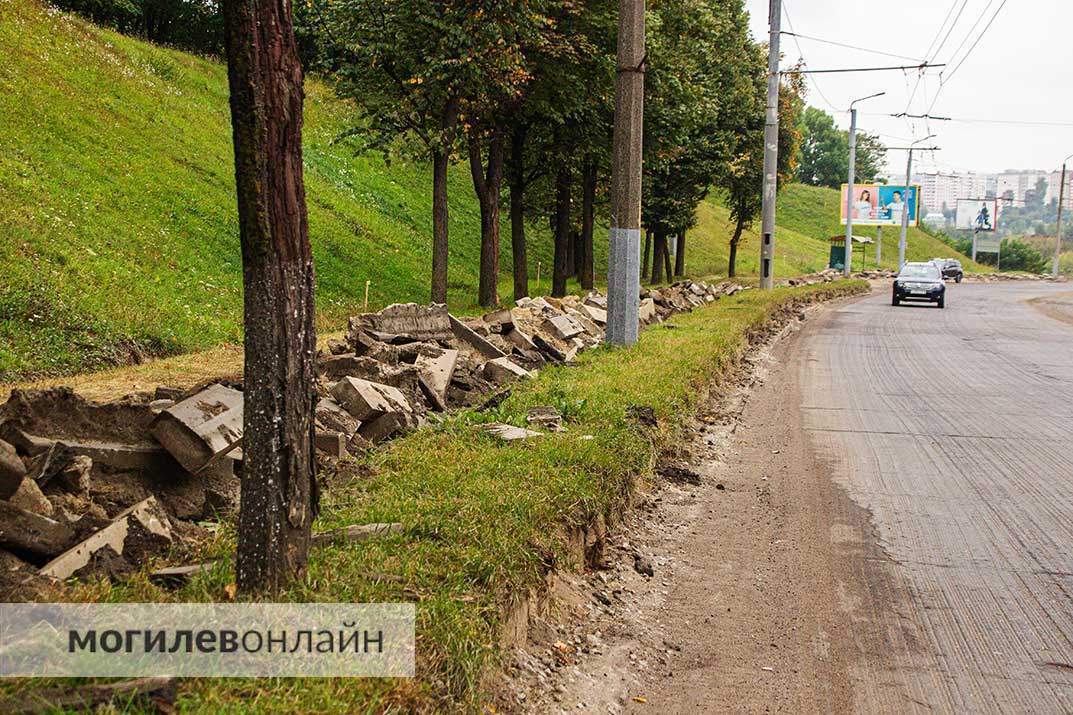 Сразу на нескольких улицах в Могилеве затеяли ремонт. Смотрите, где именно