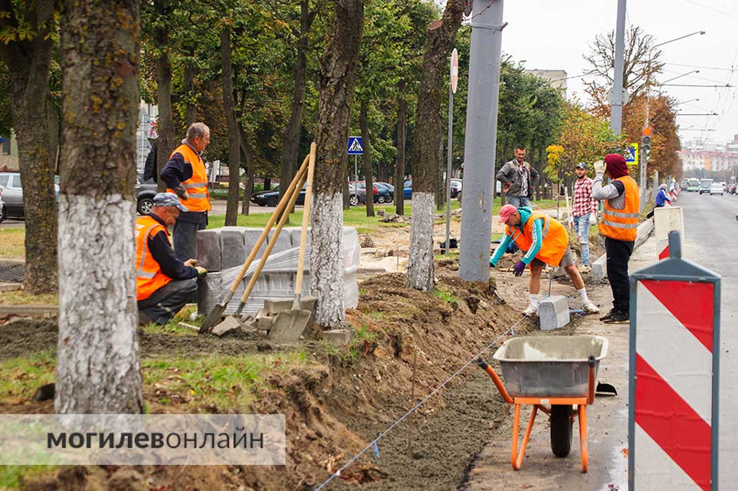 Сразу на нескольких улицах в Могилеве затеяли ремонт. Смотрите, где именно