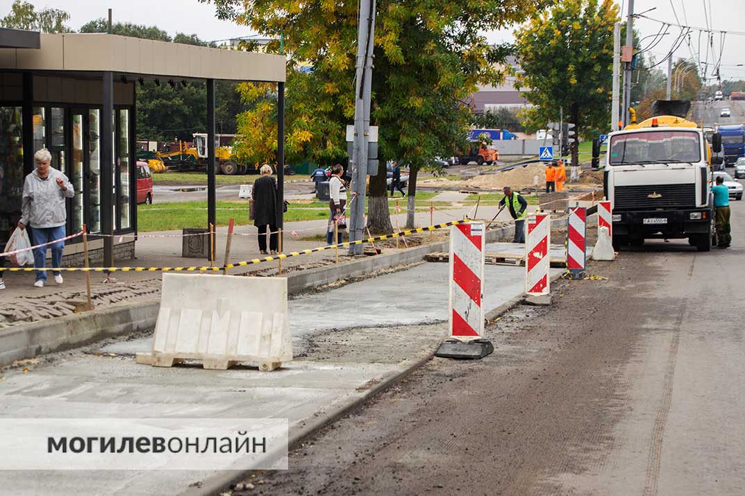 Сразу на нескольких улицах в Могилеве затеяли ремонт. Смотрите, где именно