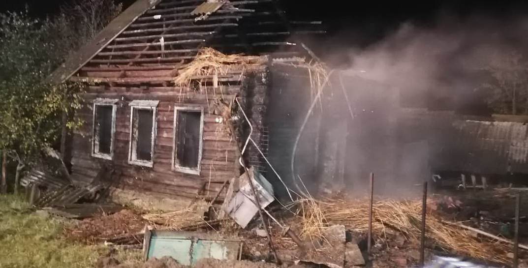 В Славгородском районе на пожаре сгорела могилевчанка, которая приехала на дачу