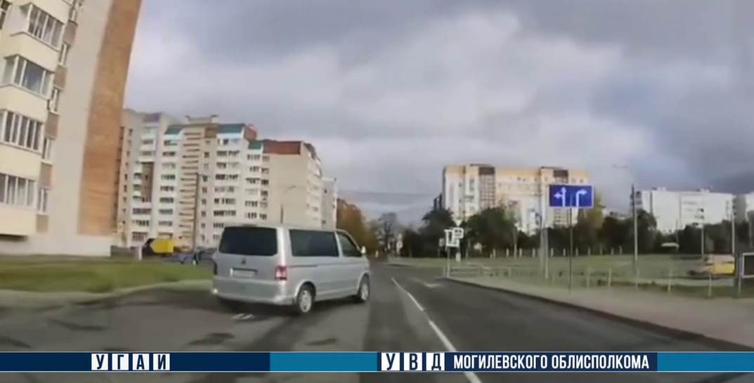 В Могилеве водитель создал аварийную обстановку на дороге — теперь ему грозит лишение прав