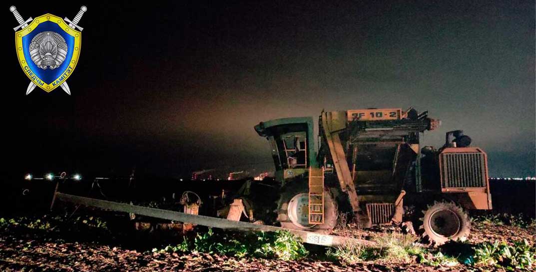 В Гродненской области водителя комбайна убило током
