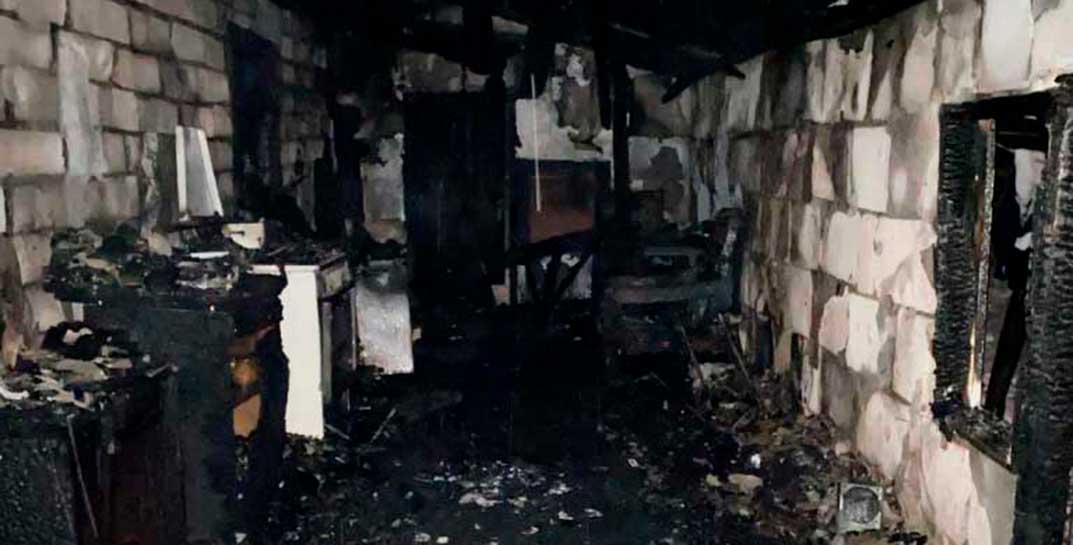 Пока супруги из Могилевского района были на работе, сгорел их дом