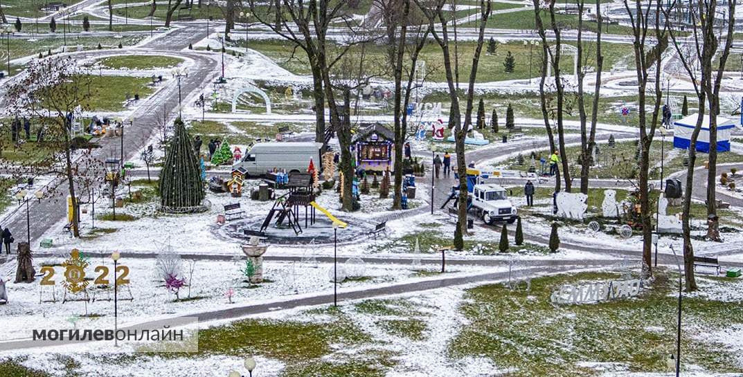 В Могилеве к новогодним праздникам планируют установить 27 елок