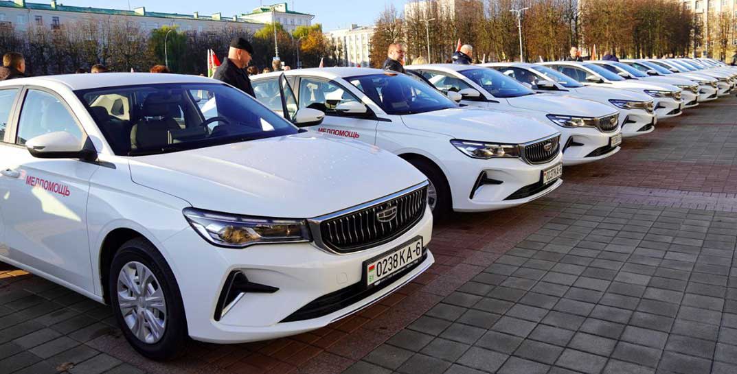 47 новых автомобилей медицинской помощи отправились во все города и районы Могилевской области