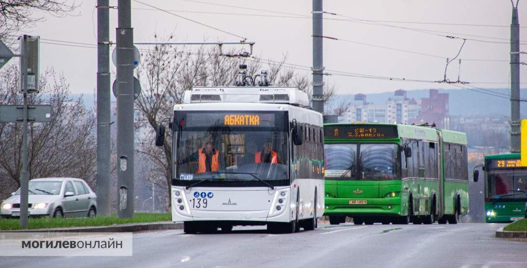 В троллейбусном парке рассказали, как обновляются троллейбусы в Могилеве и есть ли в планах новые маршруты