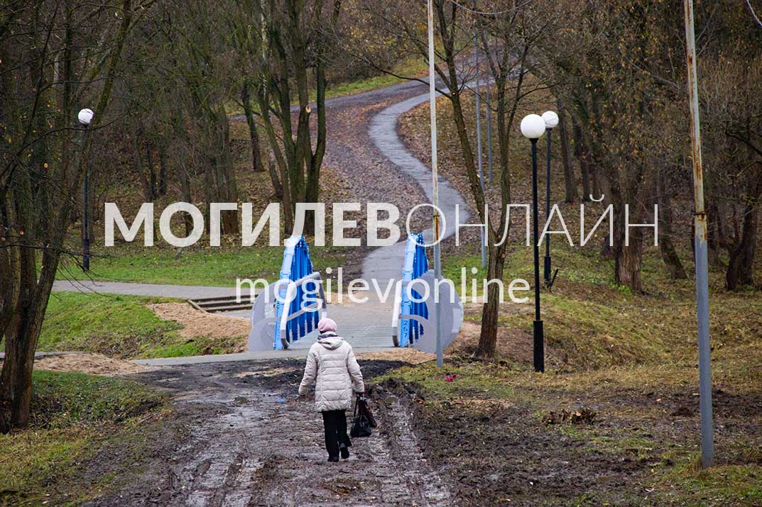 Новый мост через Дубровенку в Могилеве