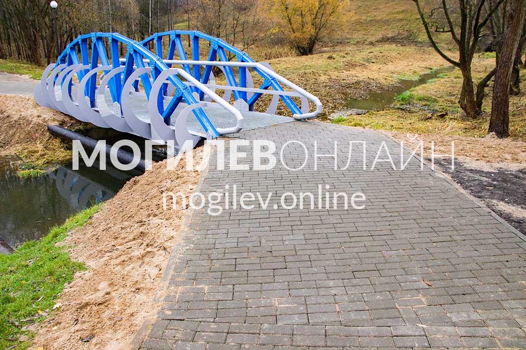 Новый мост через Дубровенку в Могилеве