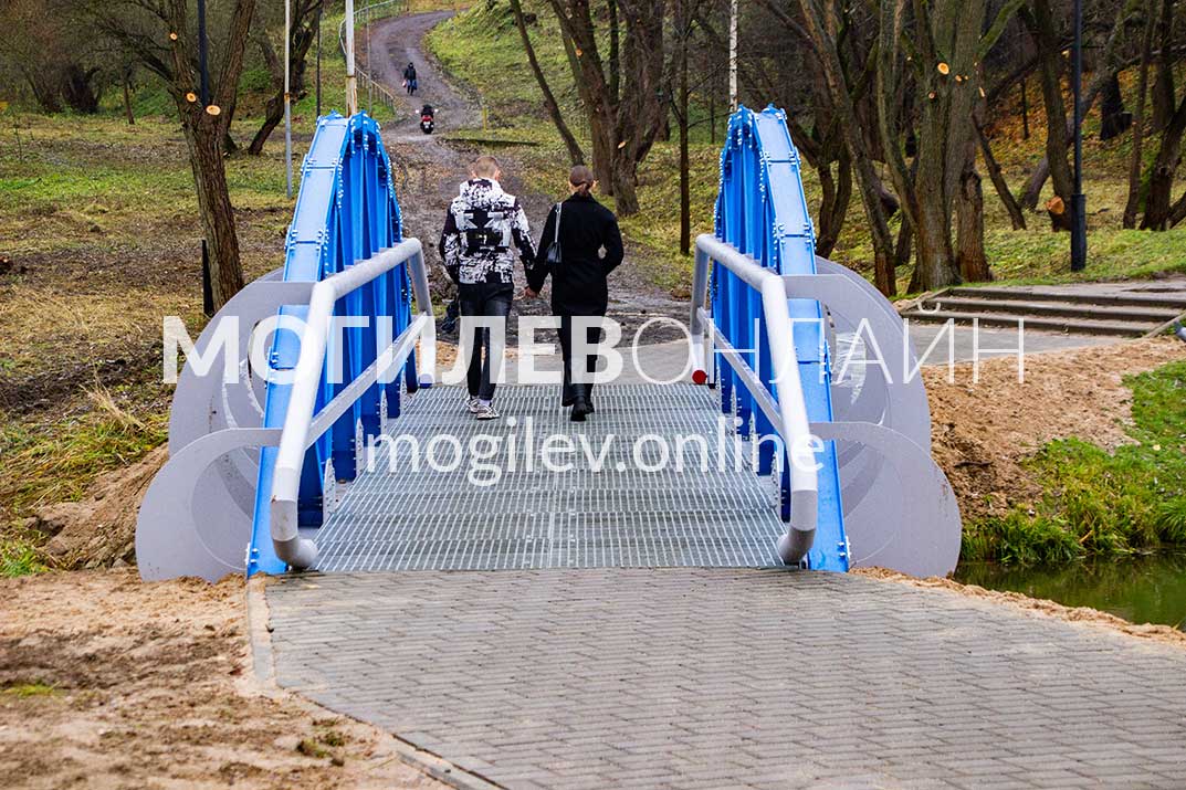 Новый мост через Дубровенку в Могилеве