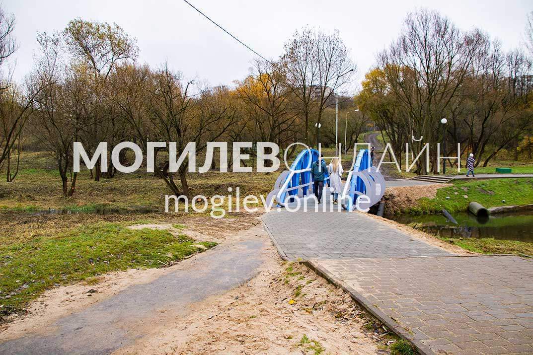 Новый мост через Дубровенку в Могилеве
