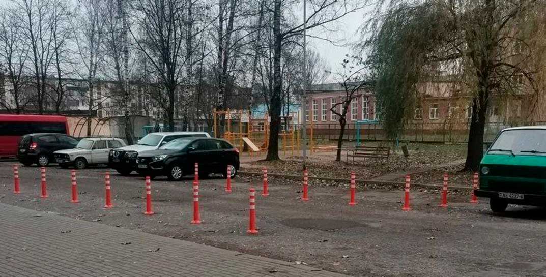 На проспекте Шмидта установили «столбики». Зачем?