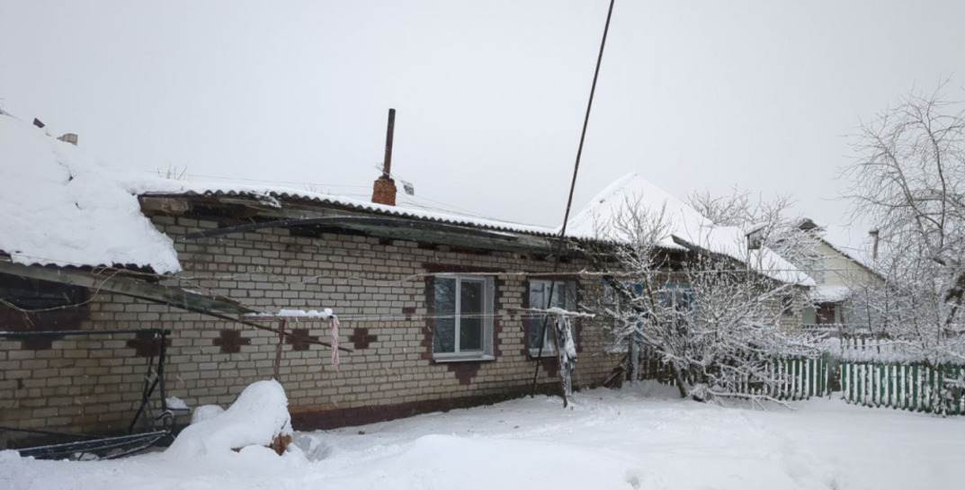 В Кличевском районе обрушилась кровля дома