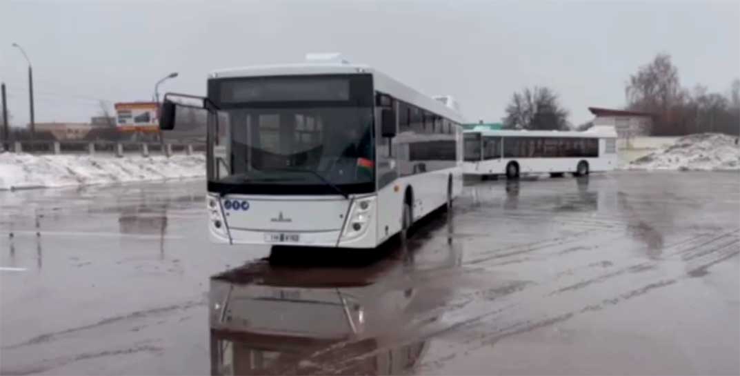 Под Новый год «Могилевоблавтотранс» приобрел 11 новеньких автобусов