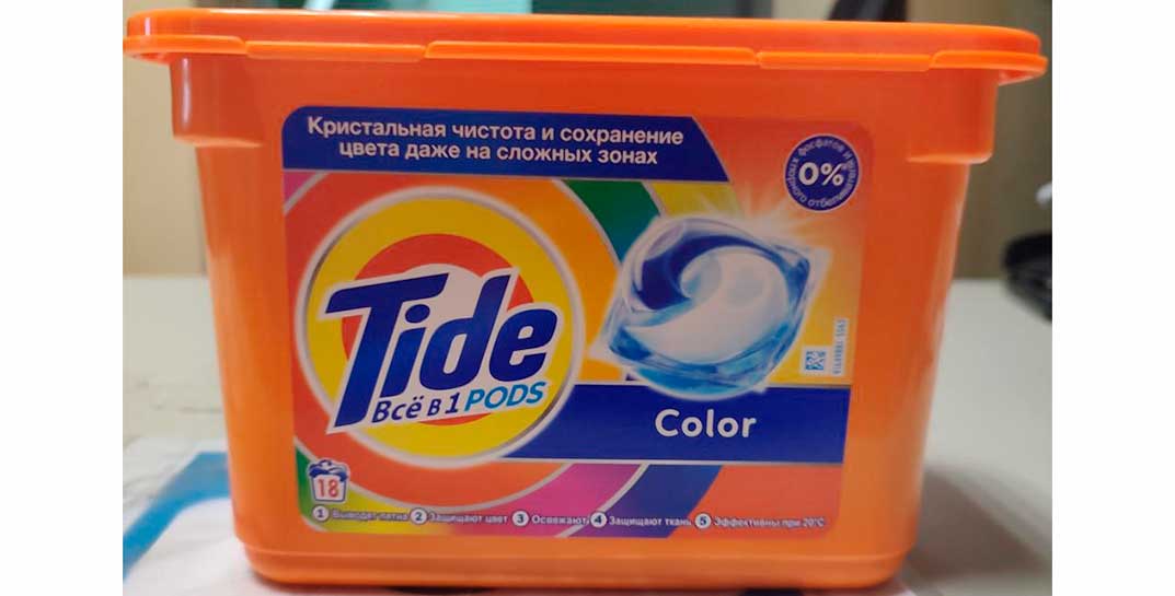 В Беларуси запретили продавать Tide в капсулах. На этот раз — производитель французский