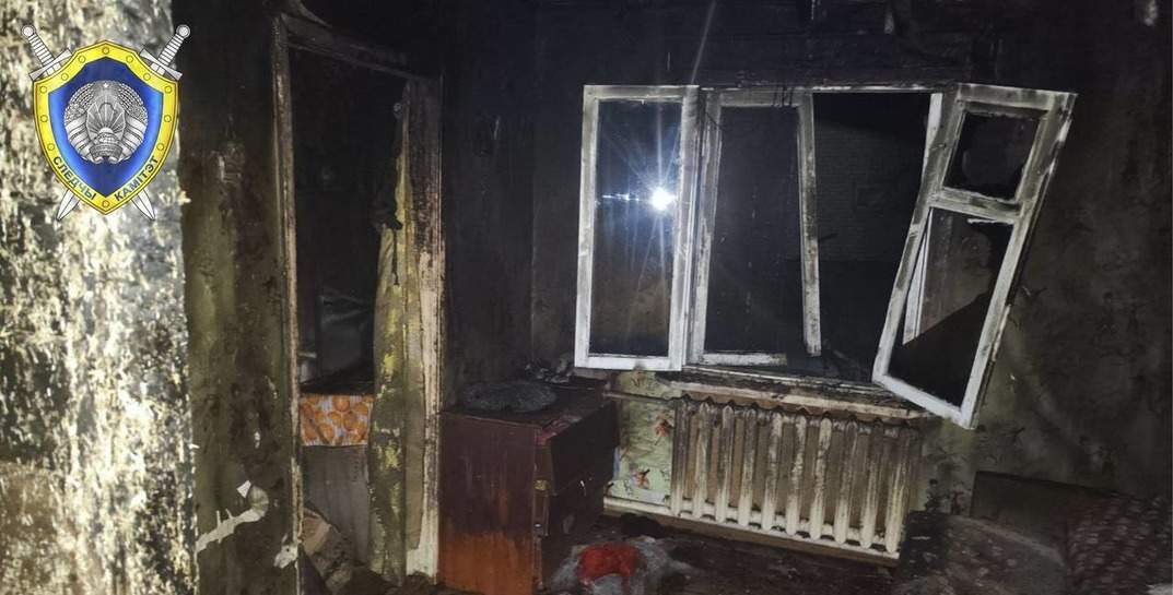 По факту пожара в Мстиславском районе, где погиб 4-летний ребенок и его отчим, возбуждено уголовное дело