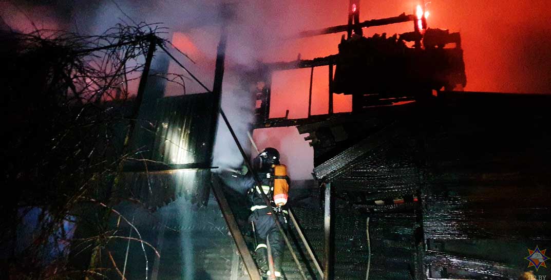 Пожар в Могилевском районе: гость спасся, хозяин — нет