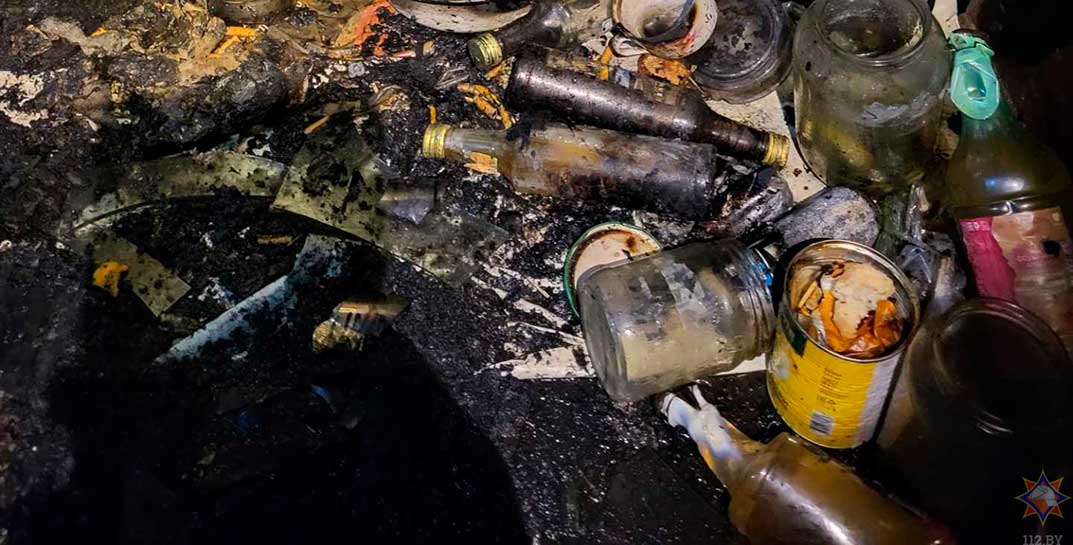 Ночью на бульваре Днепровском горела квартира: спасены пенсионерка и ее сын