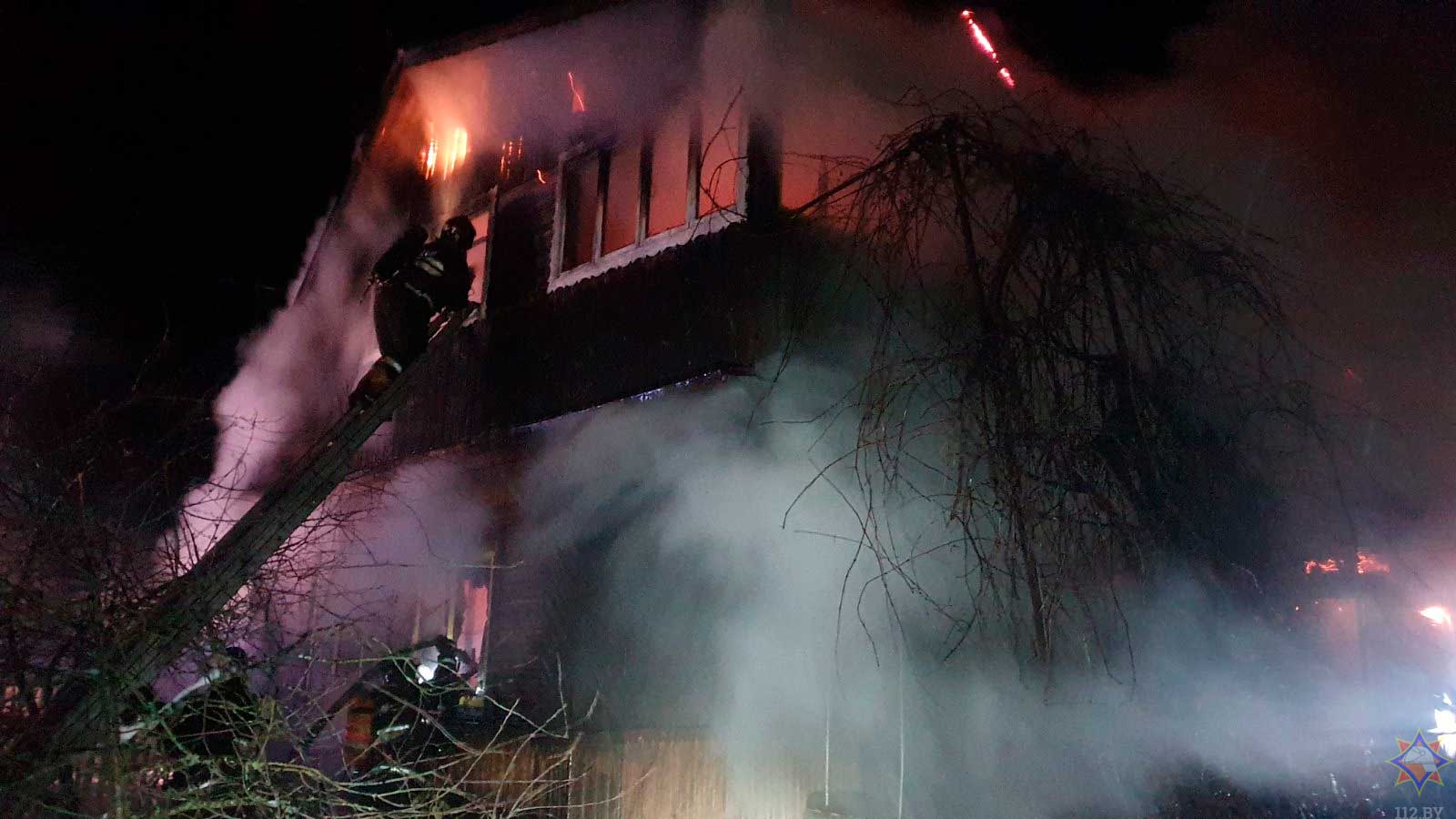 Пожар в Могилевском районе: гость спасся, хозяин — нет