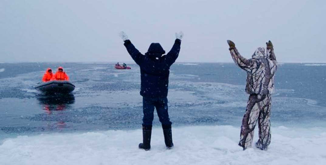 В Брестской области спасли рыбаков, которые уплыли на льдине