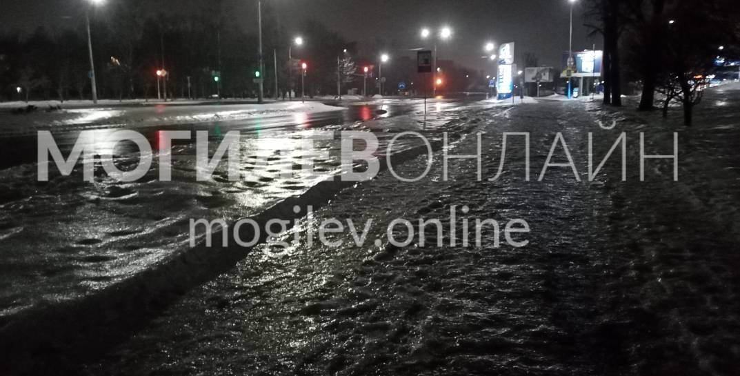 Только за воскресенье — 49 травм. В Могилеве увеличилось количество пострадавших от гололеда
