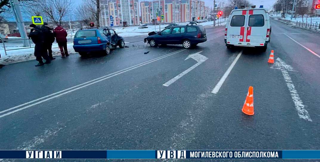 Серьезная авария утром в Могилеве: один человек в больнице