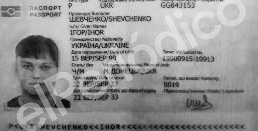 Испанские СМИ опубликовали поддельный украинский паспорт убитого летчика Кузьминова