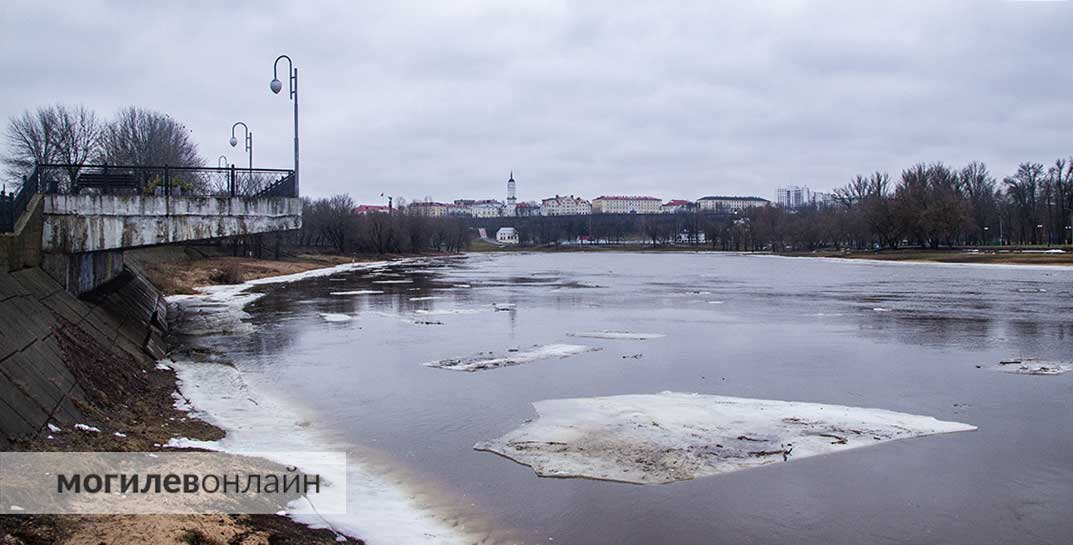 Пристань уходит под воду — в Могилеве паводок набирает обороты
