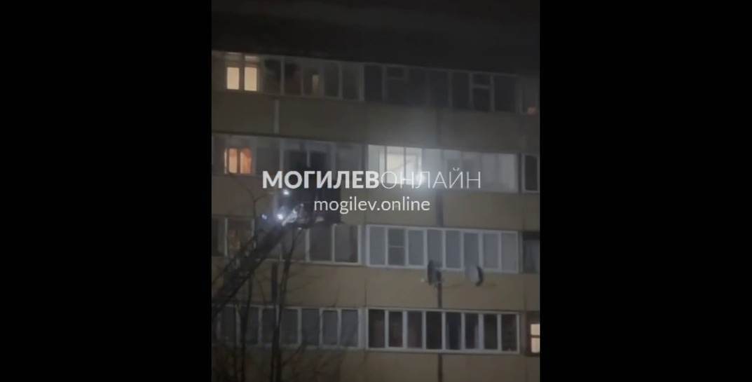 Вчера в Могилеве случился пожар в квартире по улице Крупской