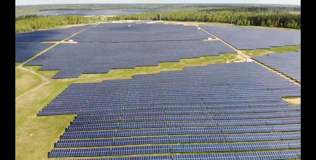 На продажу выставили самую большую солнечную электростанцию в Беларуси — она находится в Чериковском районе