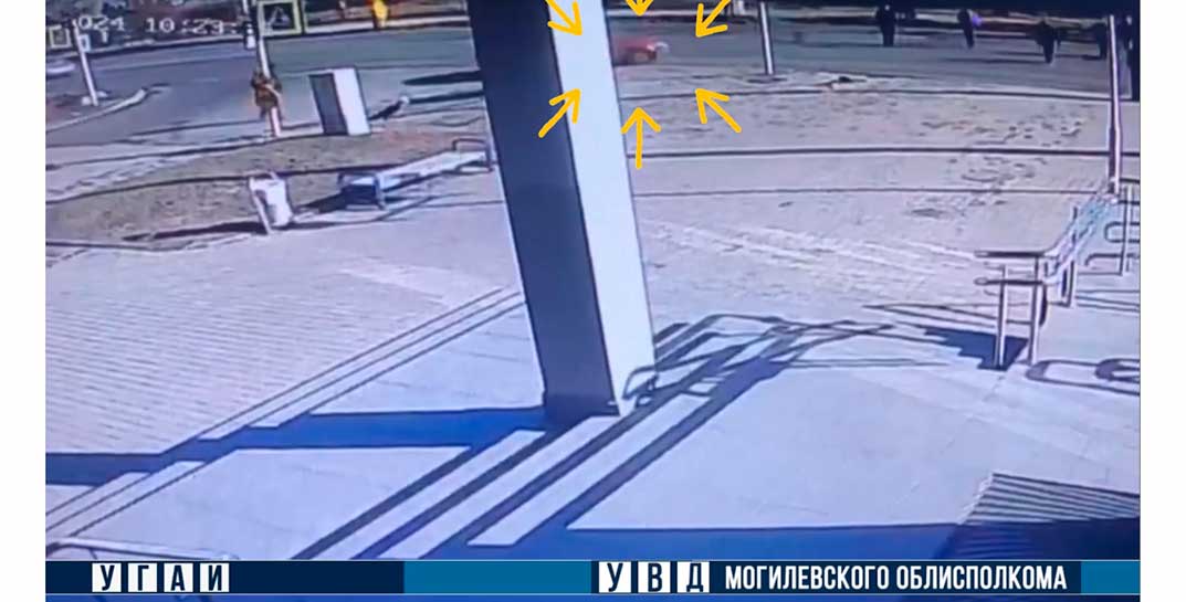 В Могилеве 10-летний велосипедист попал под колеса автомобиля