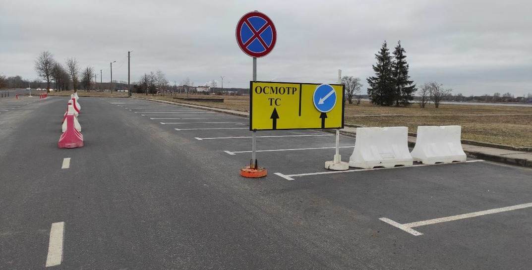 Вниманию водителей! В Могилеве осмотр транспортных средств будет проводиться на парковке на улице Симонова