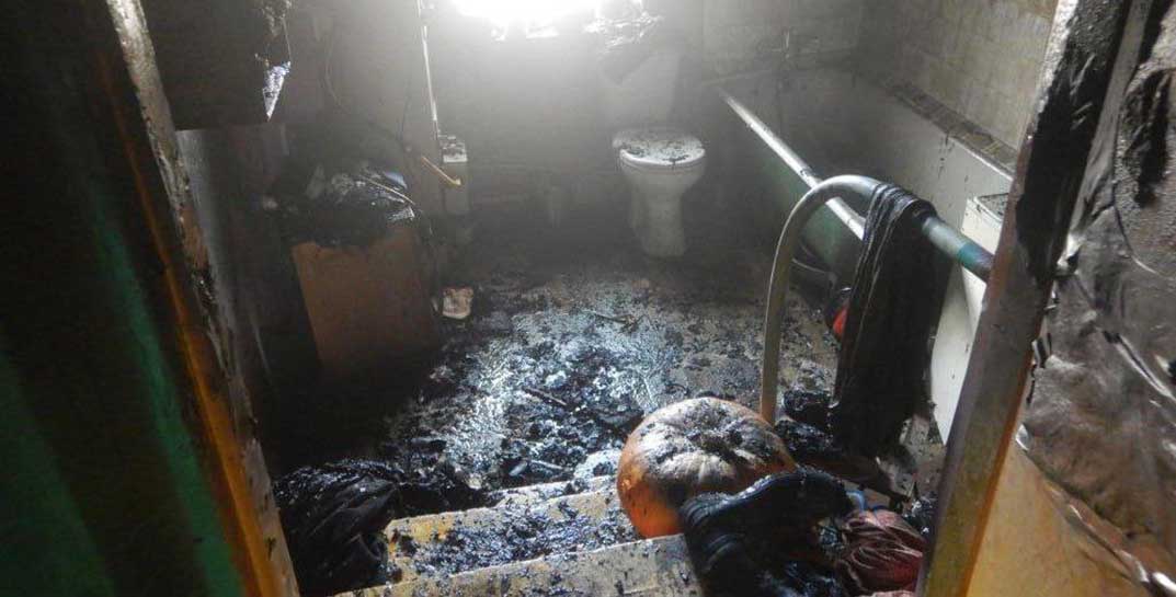 В Могилеве из-за стиральной машинки загорелся дом