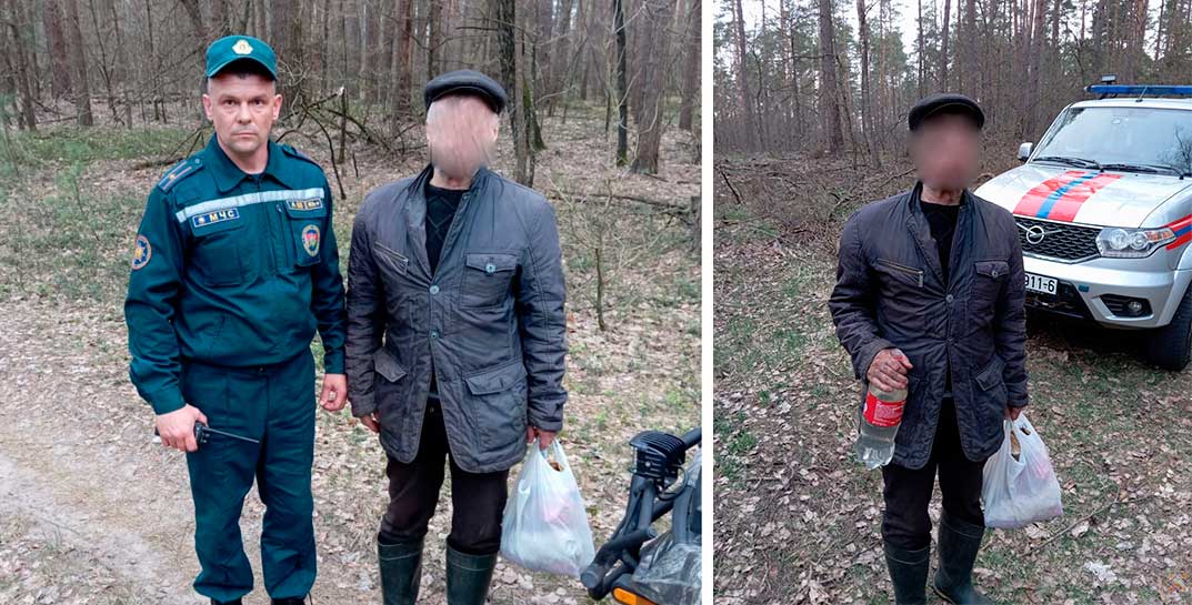 Вчера в Бобруйском районе в лесу потерялся 66-летний мужчина — его нашли за час до урагана