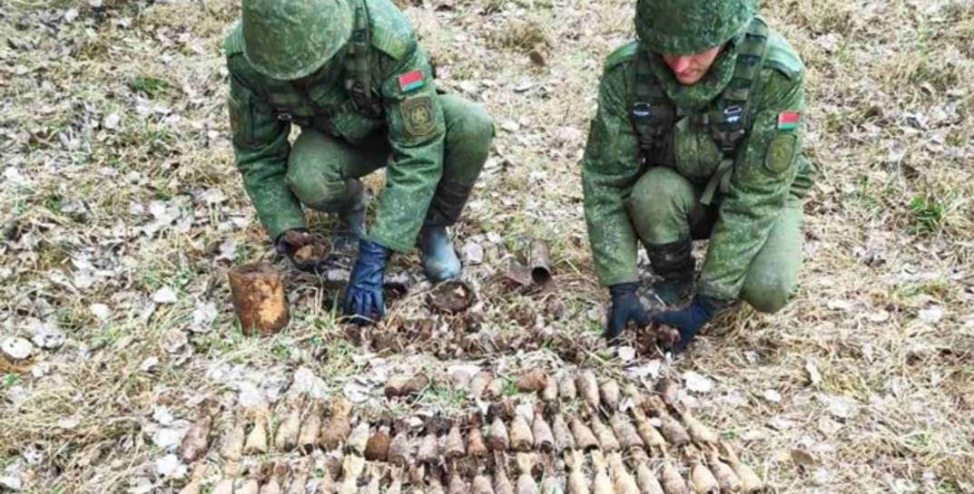 В Мстиславском районе нашли более 220 боеприпасов времен ВОВ