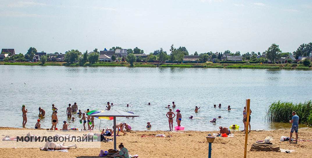 В такую погоду об этом как-то не думается, но в Могилеве определили места для купания на предстоящий пляжный сезон