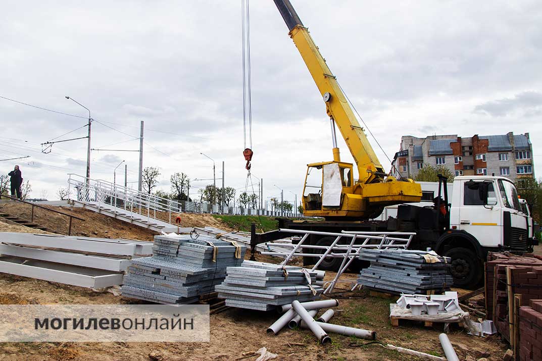 В Могилеве появится еще 2 новые лестницы — по проспекту Пушкина
