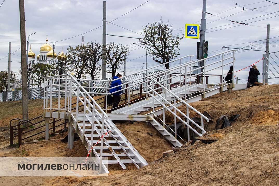 В Могилеве появится еще 2 новые лестницы — по проспекту Пушкина