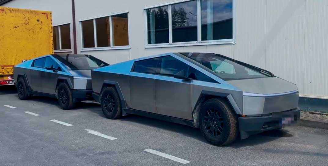 Литовская таможня конфисковала два Tesla Cybertruck на границе с Беларусью