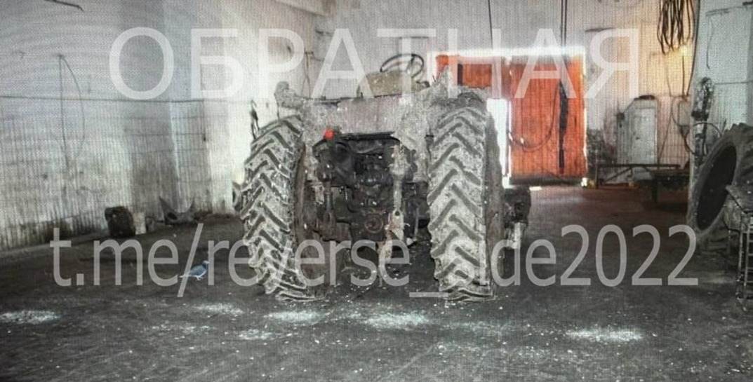 В Белыничском районе трое работников колхоза воровали запчасти с трактора и сдавали их на металлолом