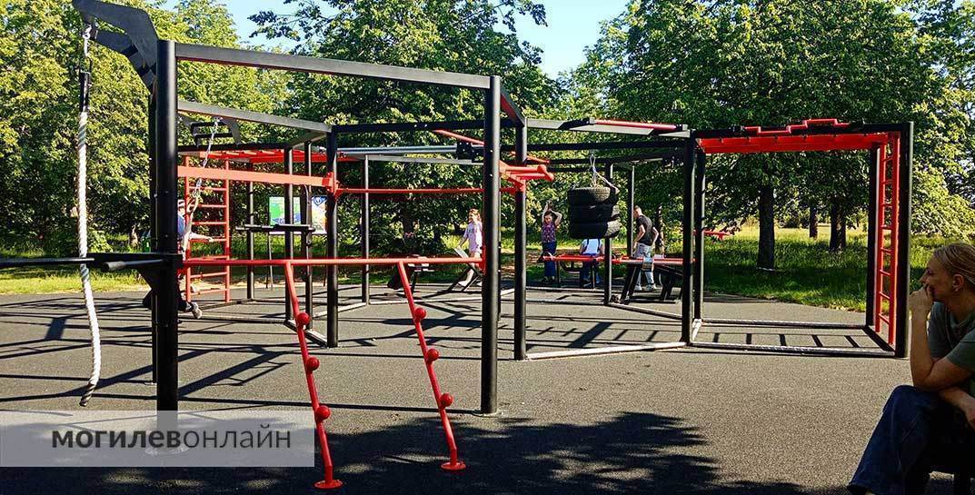 Недалеко от Святого озера появилась новая спортивная площадка
