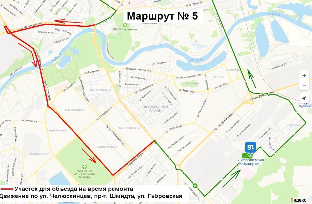 Автобусный парк № 1 показал схемы объезда автобусами участка, который перекроют с 29 мая в связи со строительством подземного перехода на проспекте Пушкинском