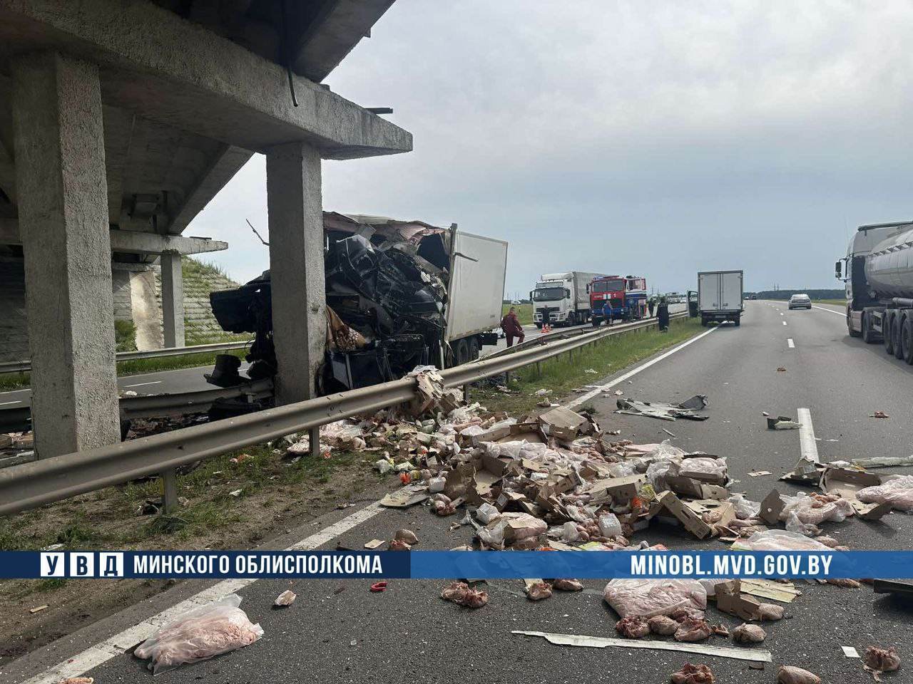 Страшная авария в Пуховичском районе