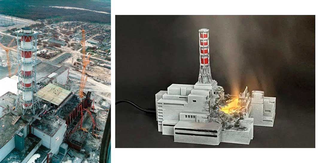 Фанатам Чернобыля понравится — на маркетплейсе в США продают увлажнитель воздуха в виде взорвавшейся ЧАЭС